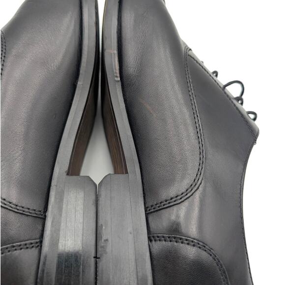 Florsheim Corbetta Cap Toe Oxford Shoes Lace-Up Men's Black Size US9M EU42 - Picture 12 of 14